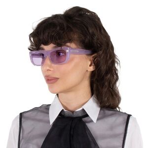 NWT Givenchy Violet/Lilac Brow Square/Rectangle Sunglasses
